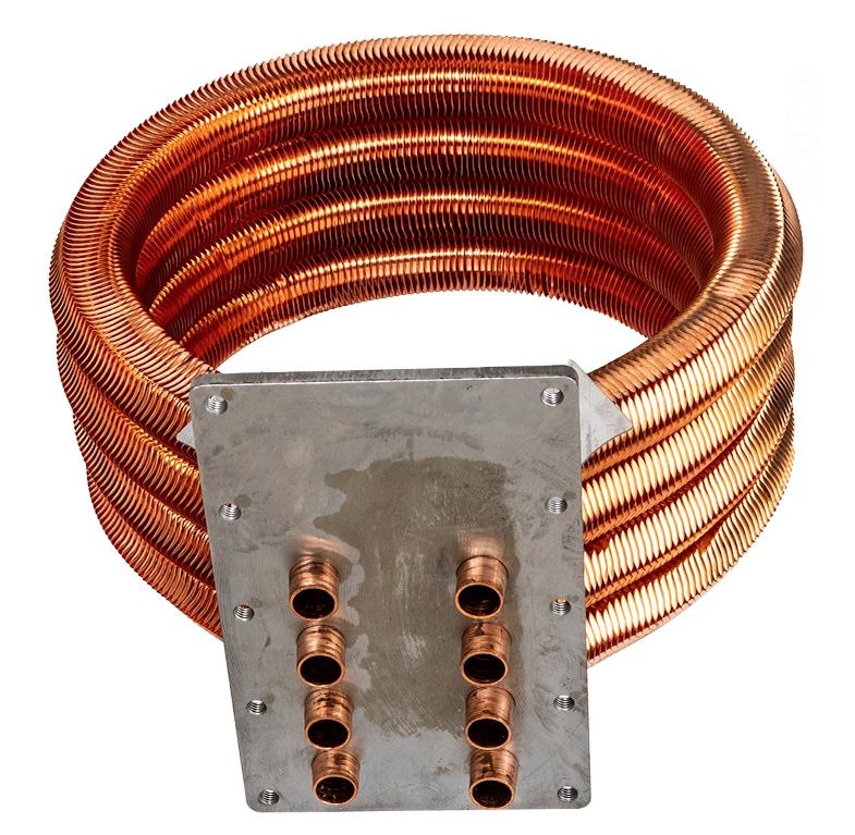 Pentair Tube Sheet Coil Assembly Kit 250 NA, 250LP MasterTemp Heat Exchanger 460747