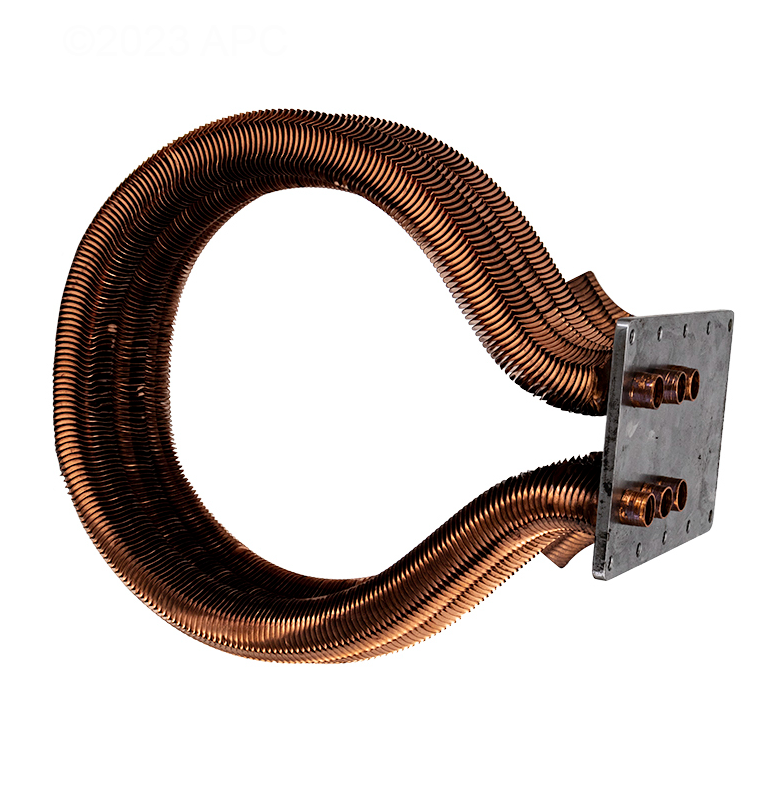 Pentair Tube Sheet Coil Assembly For MasterTemp 175/200NA/200LP 474058