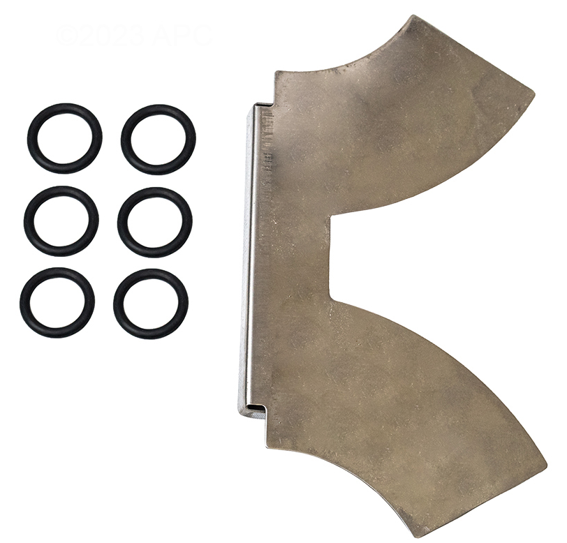 Pentair Tube Sheet Coil Assembly For MasterTemp 175/200NA/200LP 474058