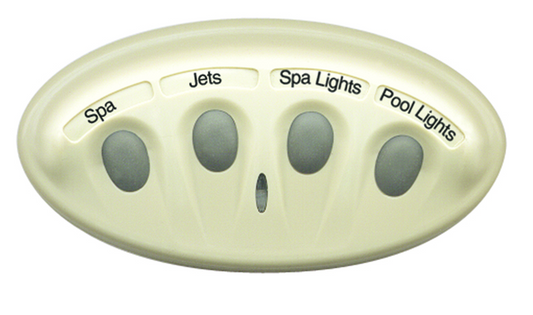 Pentair iS4 Spa-Side Remote Control 4Button White 100Ft 521885
