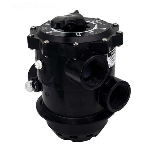 Praher 2" ABS Top Mount Multiport Valve W/ Clamp PRTM22PB