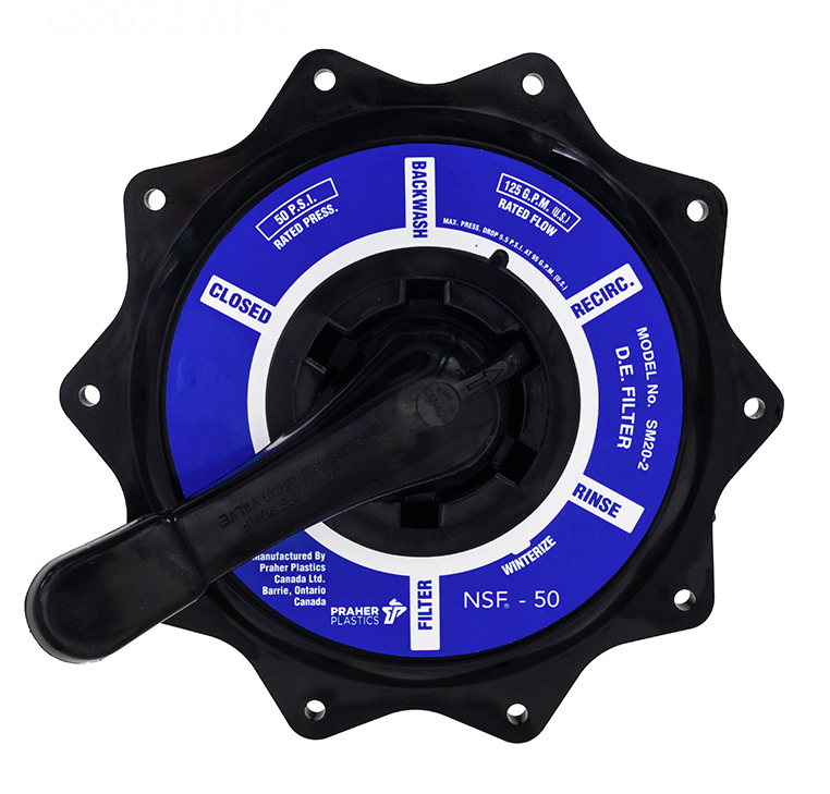 Jandy/Zodiac Pro Series 2" Top Valve Mulitport R0443900