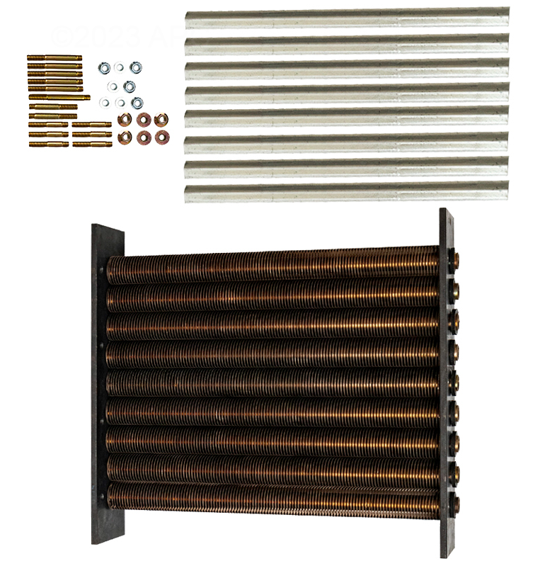 Raypak Copper Tube Heat Exchanger for 406A & 407A Heaters 010058F