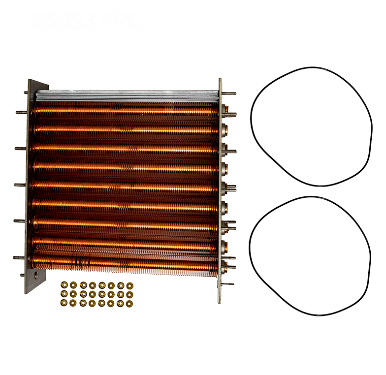 Raypak Copper Tube Heat Exchanger For 206A/207A Heaters 010059F