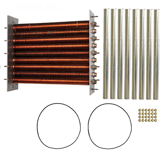 Raypak Copper Tube Heat Exchanger For 266A/267A Heaters 010060F