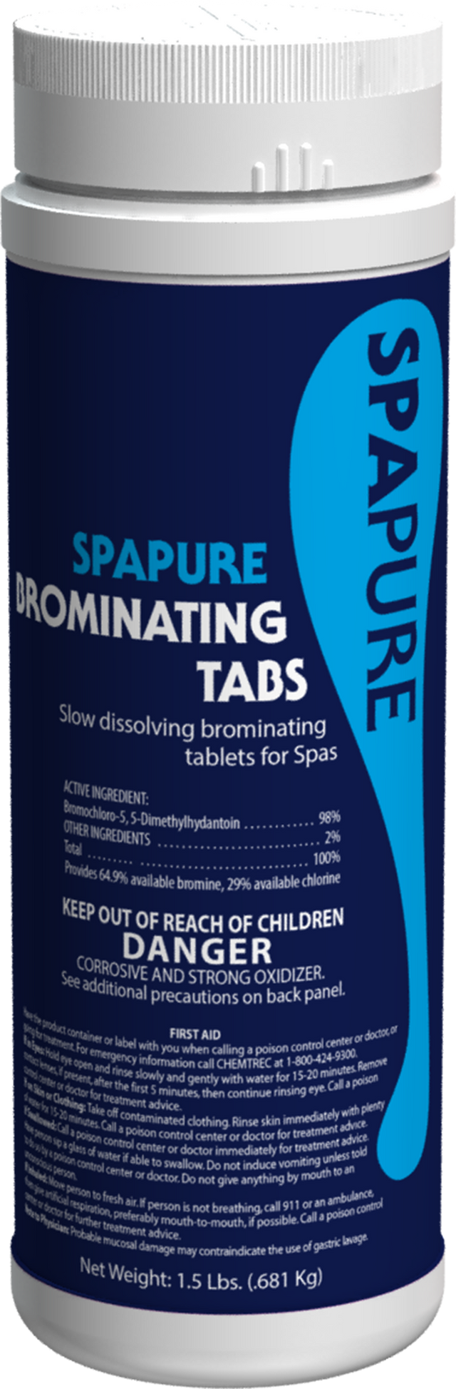 SpaPure Brominating Tabs 1.5lb C002510-CS20B1