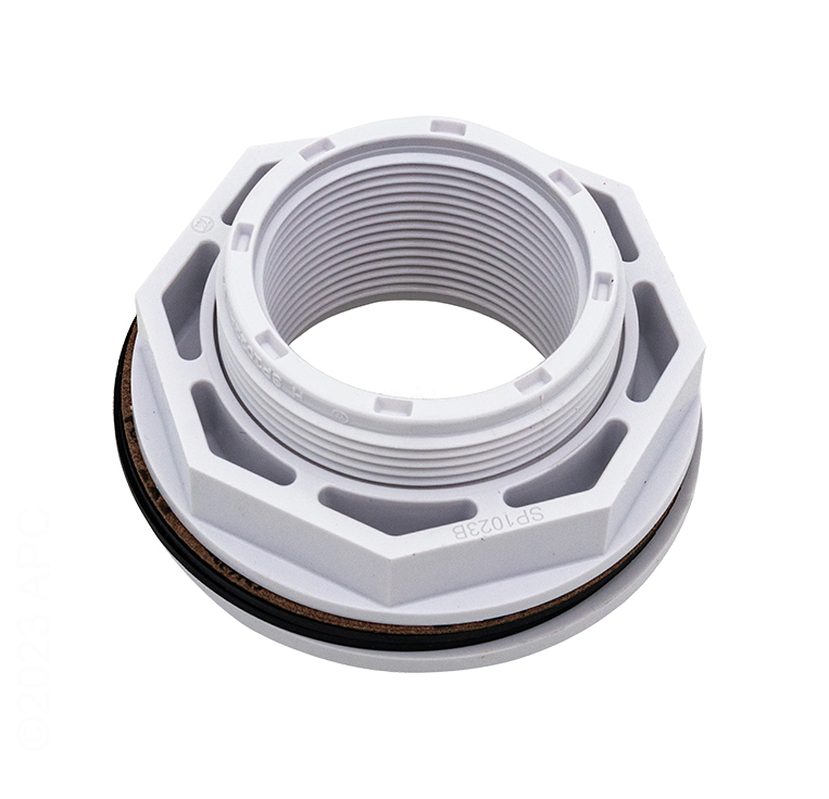 Hayward Inlet Fitting 1.5" FIP w/Locknut & Gasket SP1023