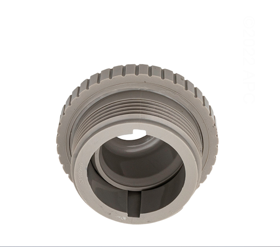 Hayward Gray HydroStream Directional Flow Inlet Fitting 1.5 MIP 3/4" Opening SP1419DGR