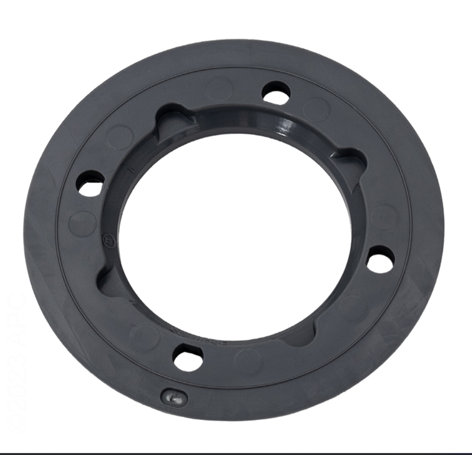 Hayward Vinyl Wall Return Fitting Face Plate, Dark Gray SPX1408BDGR