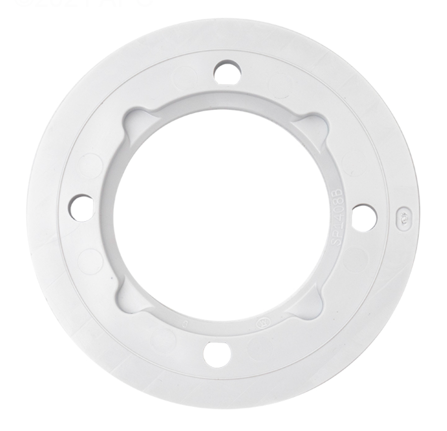 Hayward Vinyl Wall Return Fitting Face Plate, White SPX1408B