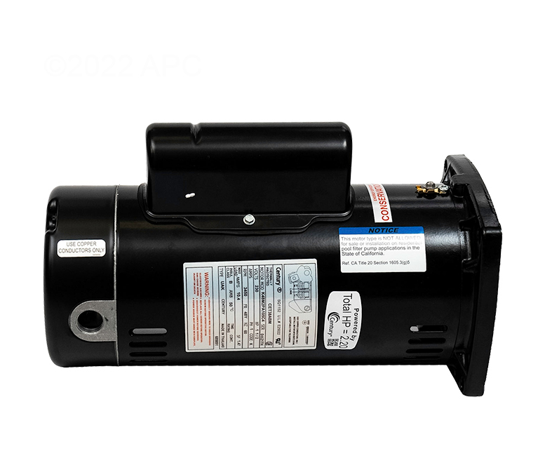 Century Full Rated 1.5HP 230V 48Y Frame Motor SQ1152