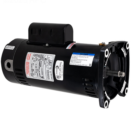 Century 2HP 230V 48Y Square Frame Motor SQ1202