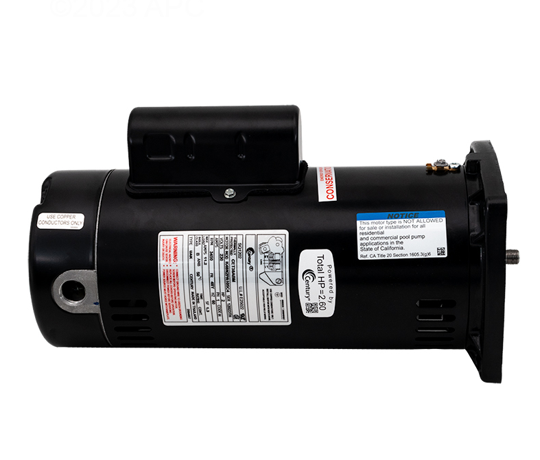 Century 2HP 230V 48Y Square Frame Motor SQ1202