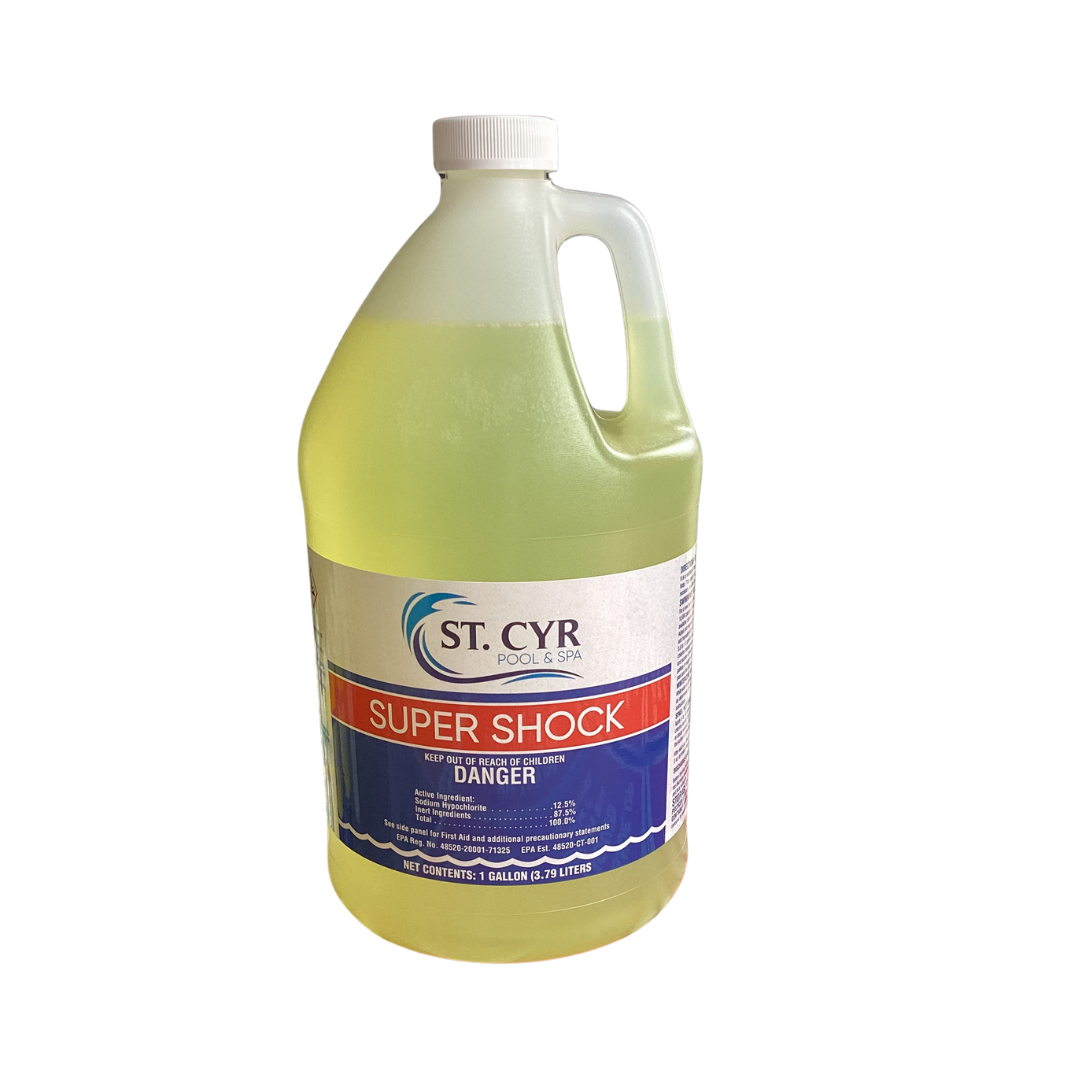 St. Cyr Liquid Chlorine Shock 1 Gallon (Case of 4)