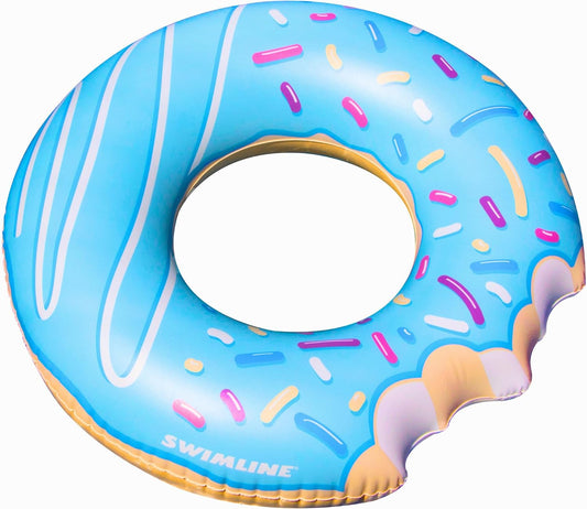 Swimline 42" Inflatable Donut Float (Blue)
