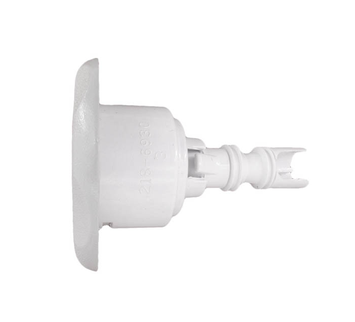 Waterway Mini Storm Jet 3" Directional Textured Scalloped, Light Gray WW2127929STS