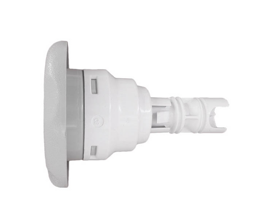 Waterway Poly Storm Jet 3 3/8" Directional Textured Scallop, Silver WW2128059STS