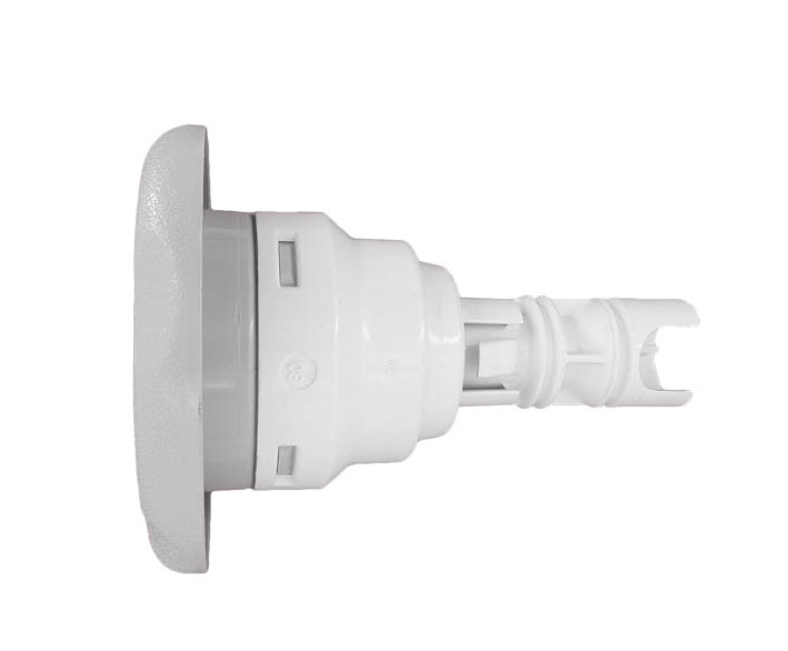 Waterway Poly Storm Jet 3 3/8" Directional Textured Scallop, Silver WW2128059STS