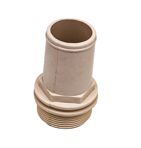 Waterway 1.5" MPT X 1.5" Hose -Male Smooth Adapter WW4176140