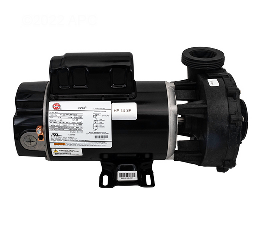 Waterway 1.5HP 115V 2 Speed 48Y HI-FLO Spa Pump WW342061010