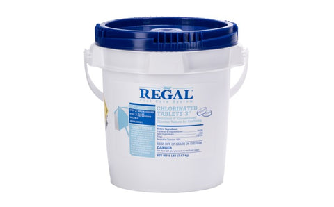 Regal 3" Compressed Chlorinated Tabs 8lb 48014780