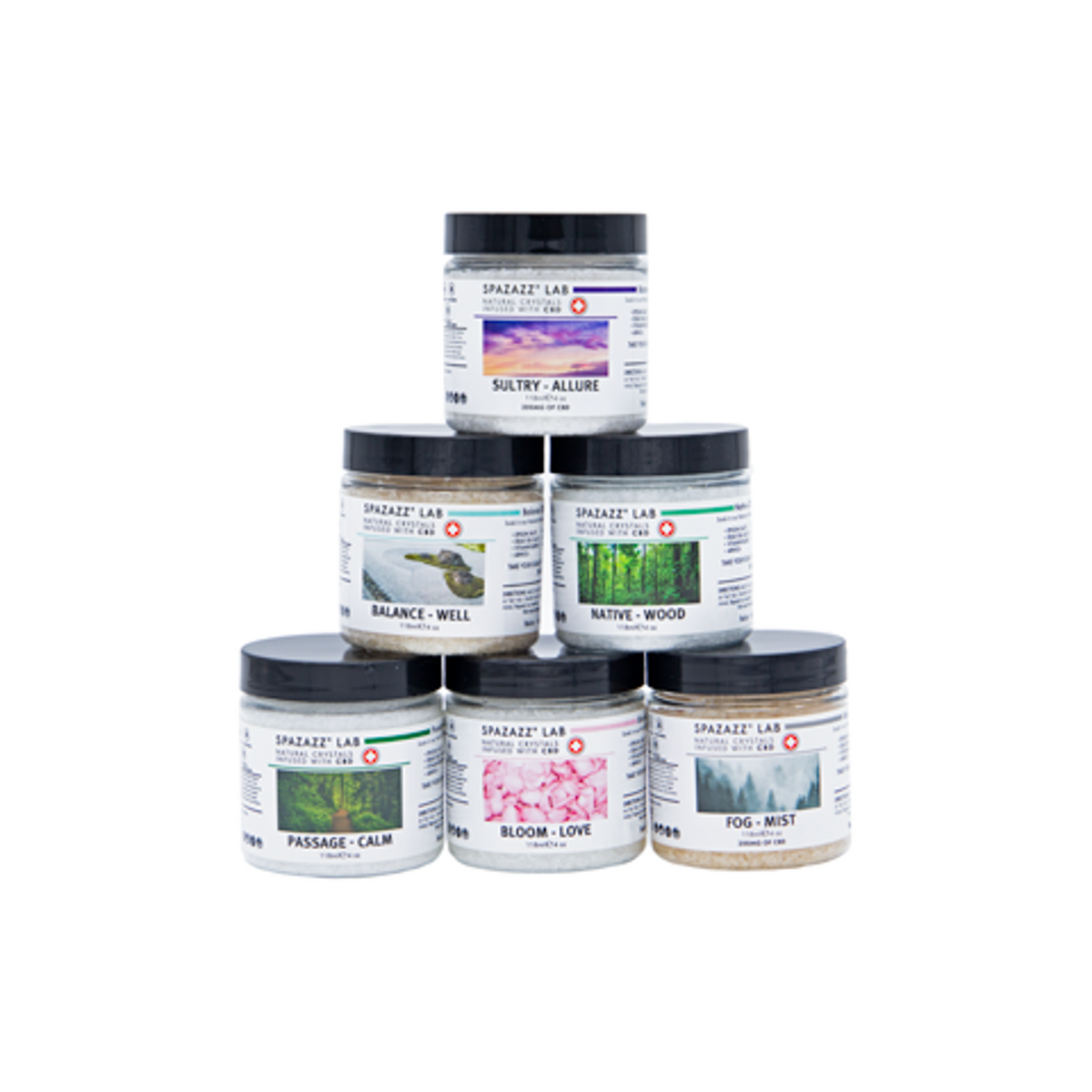 Spazazz LAB CBD 4oz-6pk