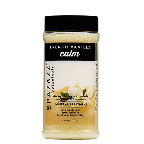 Spazazz Original - French Vanilla Calm Aromatherapy Crystals 17oz SPZ-102