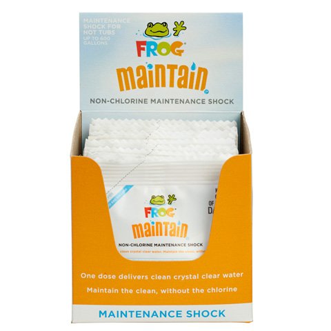FROG Maintain Chlorine-Free Shock Treatment,12 Packs (2oz/58g) 01-14-6132