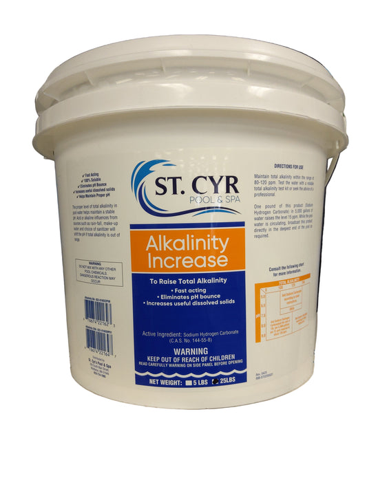St. Cyr Alkalinity Increase 25lbs