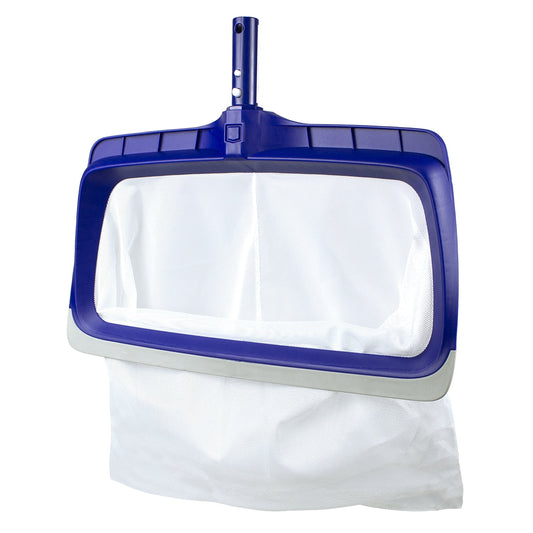 Vinyl Liner Pool Leaf Rake with Bumber