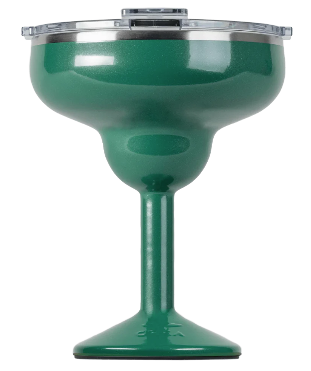Orca Rita 13oz Insulated Cocktail Glass, Sparkle Green RT13SPGR