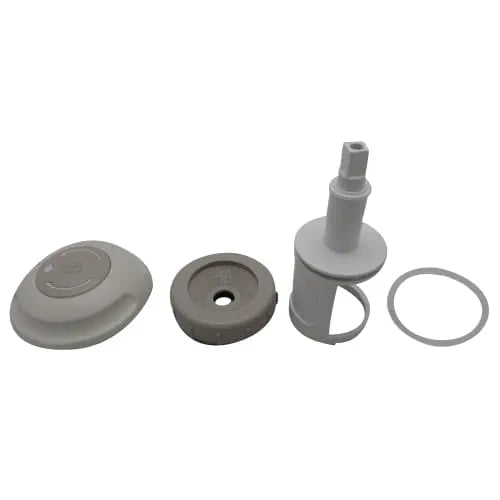 Hydropool 2 Inch Diverter 2016 Cap/Handle/Insert Warm Gray 4525086
