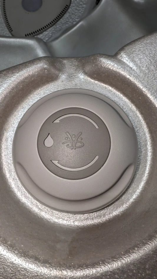 Hydropool CAP only (2pc) for 1" Diverter (for Diverter Model 4525085) 4525229