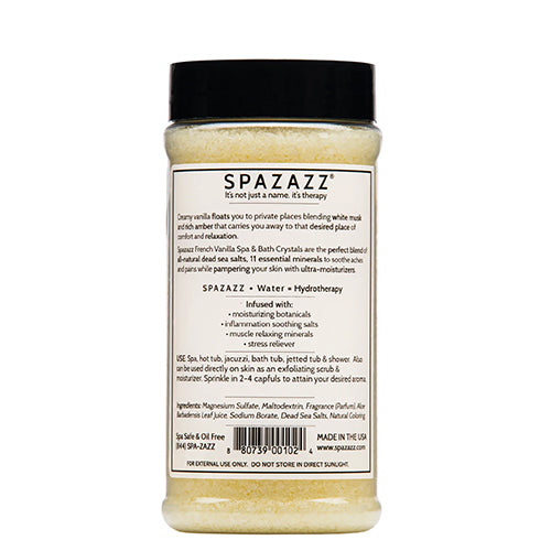 Spazazz Original - French Vanilla Calm Aromatherapy Crystals 17oz SPZ-102